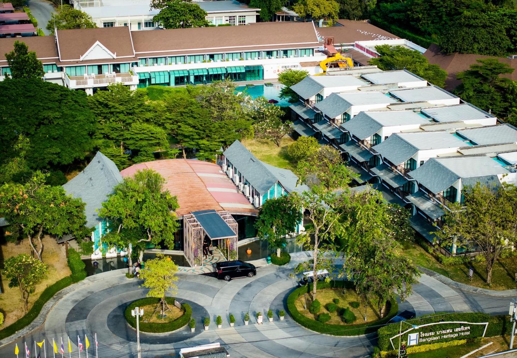 Bangsaen Heritage Hotel - SHA Plus Certified Eksteriør billede